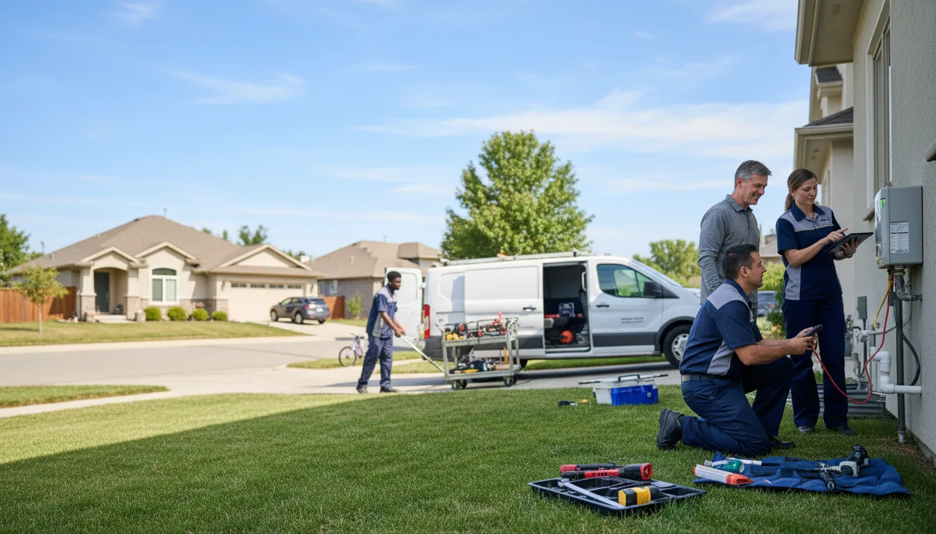 Tankless water heater service in Auburn, CA